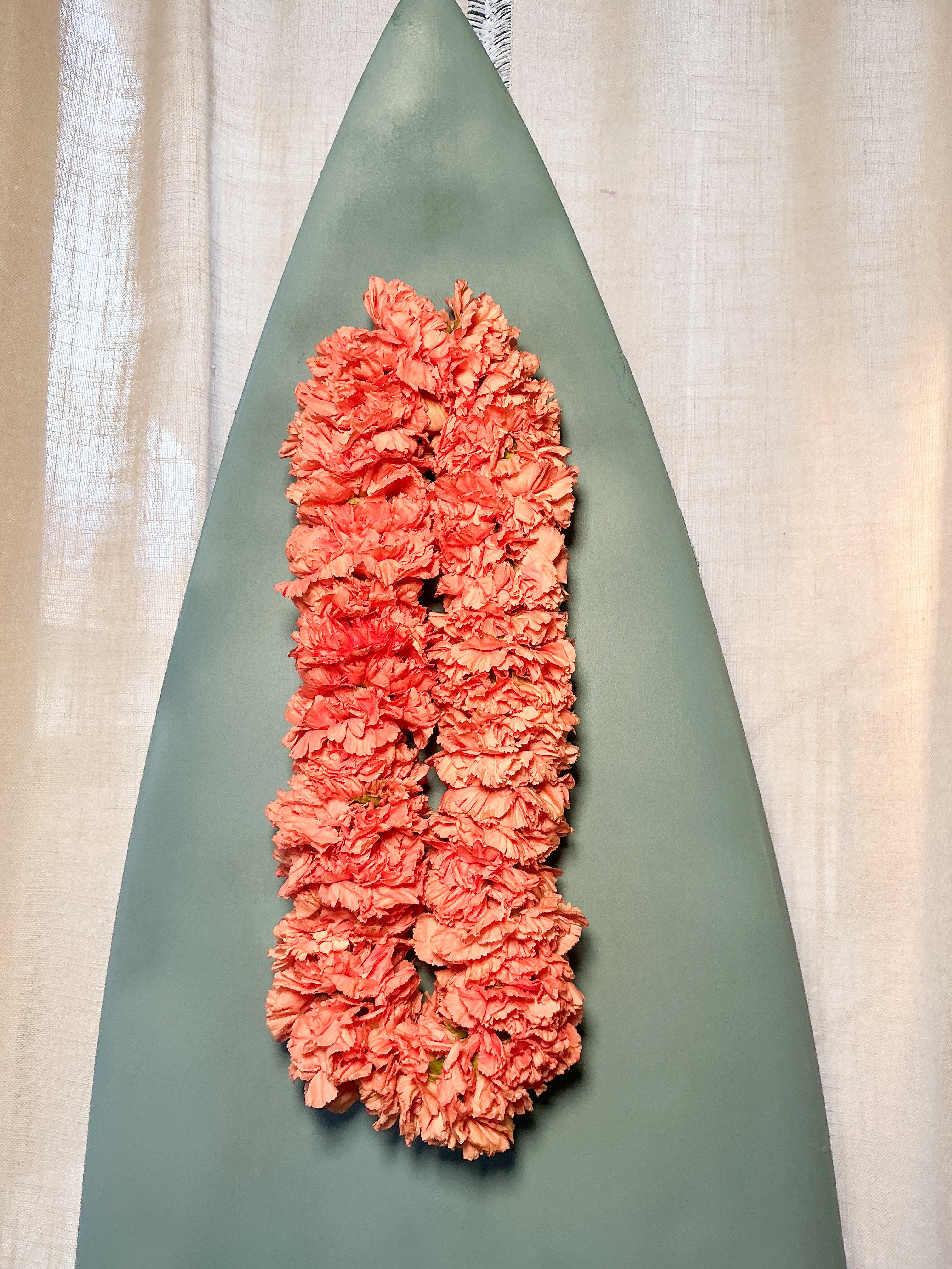 Sunset Carnation Lei